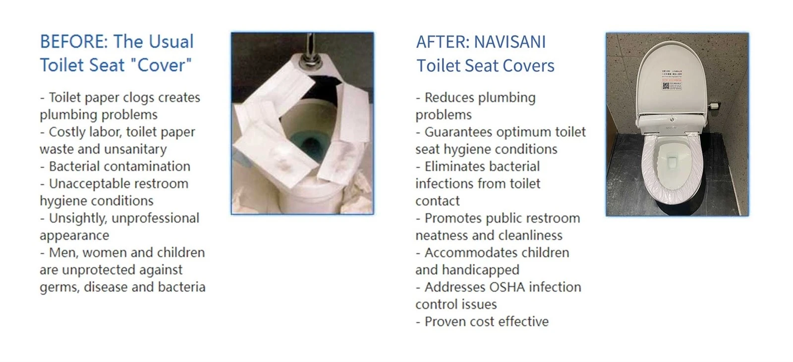 the risks of public toilet